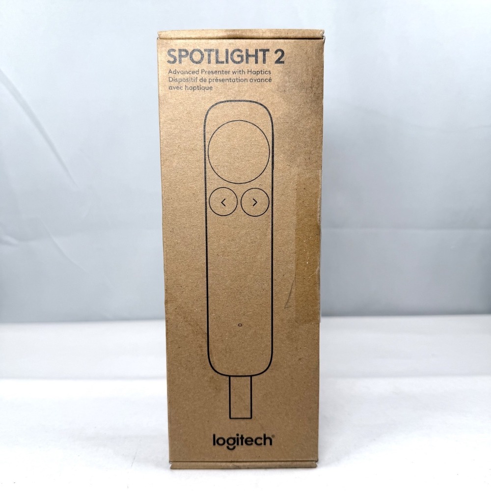 Logitech Spotlight 2 Wireless Presentation Remote Control New In Box Sealed Box